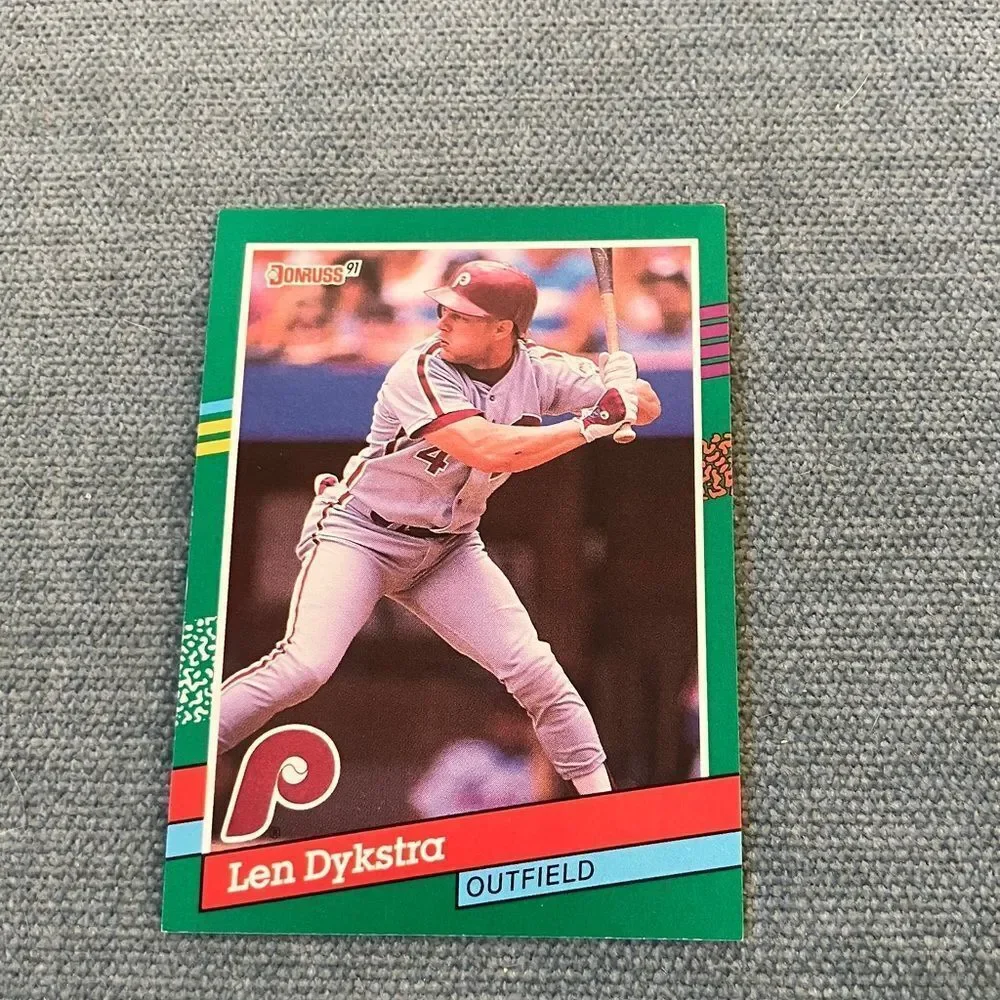 1991 Donruss Philadelphia Phillies Baseball Card Trading Card